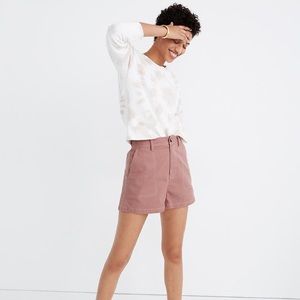 Madewell Pink Camp Shorts